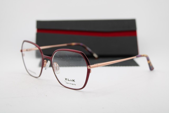 NEW KLIIK DENMARK 792 M207 PLUM COPPER HORN PURPLE AUTHENTIC EYEGLASSES 49-16 NEW KLIIK DENMARK 792 M207 PLUM COPPER HORN PURPLE AUTHENTIC EYEGLASSES 49-16