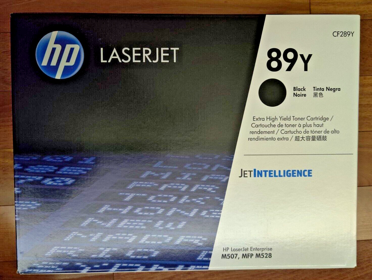 Genuine HP 89Y (CF289Y) Black Toner Cartridge Extra High-Yield Brand New Sealed