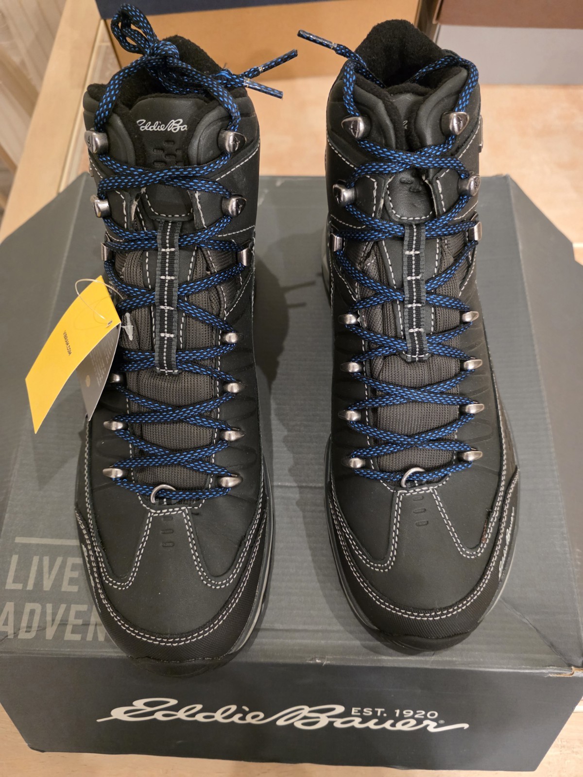 MEN\'S EDDIE BAUER Black Mountain OPS BOOTS NEW IN BOX SIZE 11