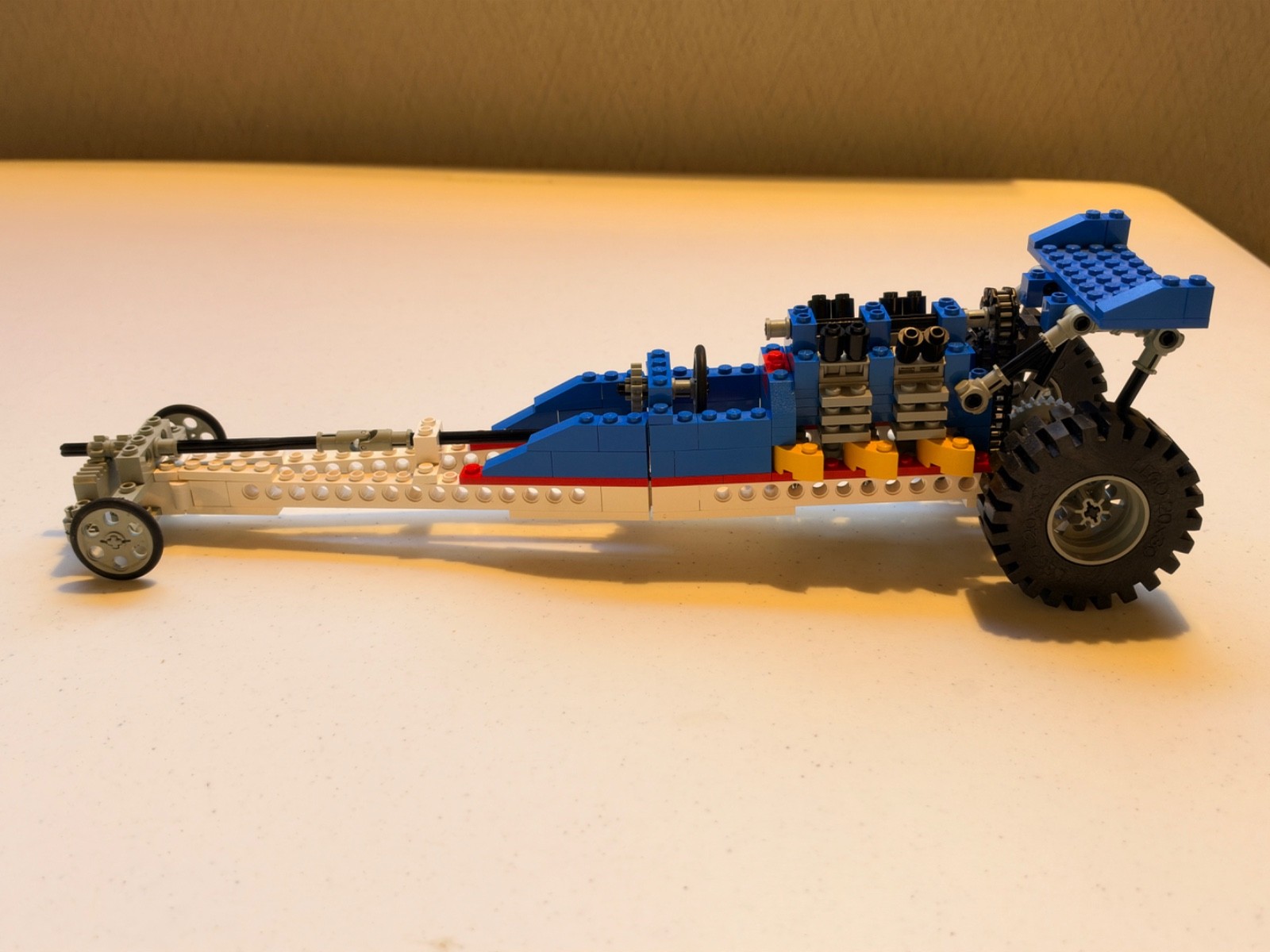 LEGO 8847 DRAGSTER Vintage 1983 Expert Builder TECHNIC SET Clean Complete RARE