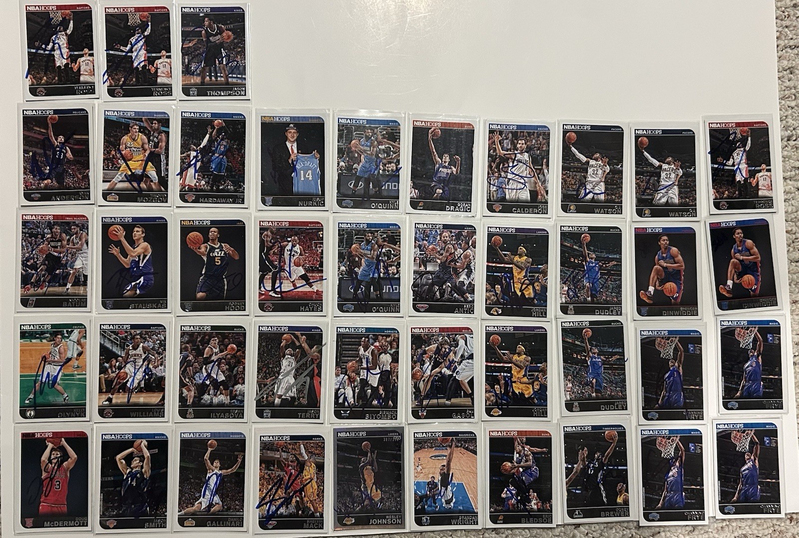 2014/15 Hoops Card/Other on card autos Lot (79 ) - On Card Autos (IP) 2014/15 Hoops Card/Other on card autos Lot (79 ) - On Card Autos (IP)