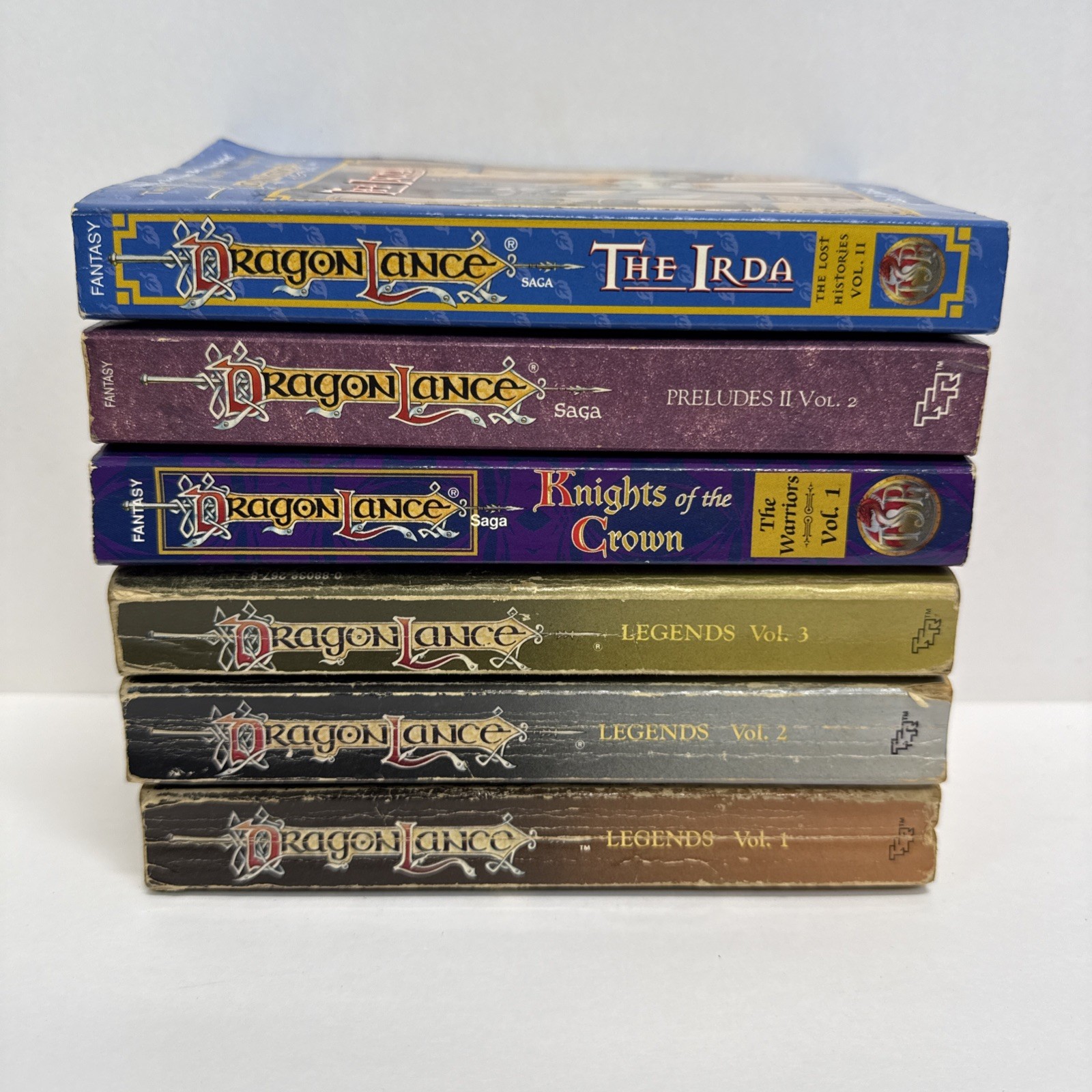 Dragonlance Fantasy Paperback Vintage Novels • Lot Of 6 • Mixed Titles Series
