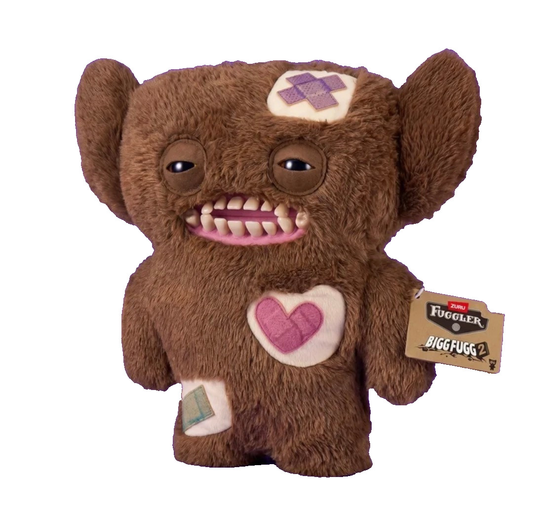 ZURU Fuggler Bigg Fuggs 18 Inch XL Grumpy Grumps Funny Ugly Monster Plush NWT ZURU Fuggler Bigg Fuggs 18 Inch XL Grumpy Grumps Funny Ugly Monster Plush NWT