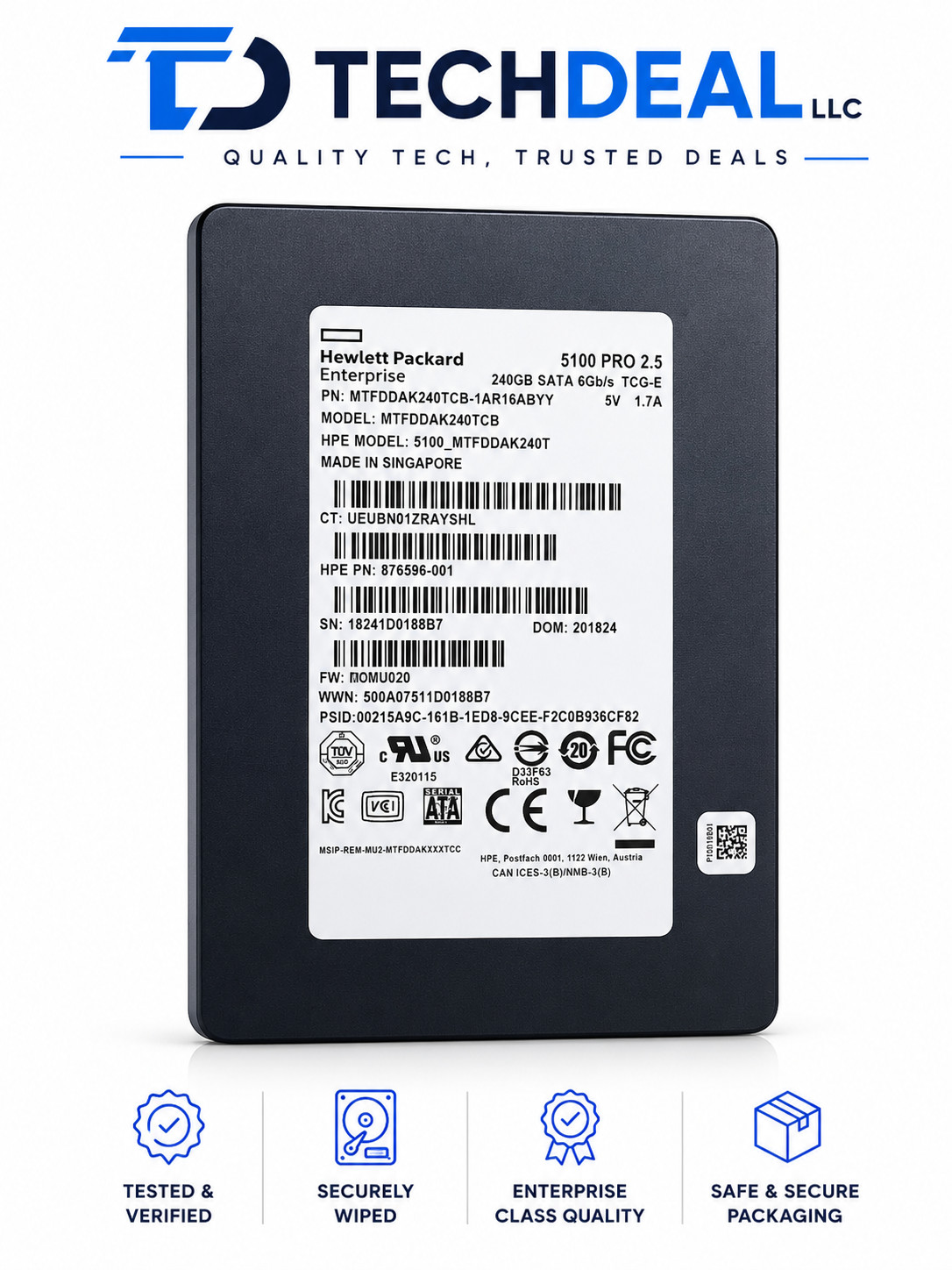 Micron 5100 PRO 240GB 2.5