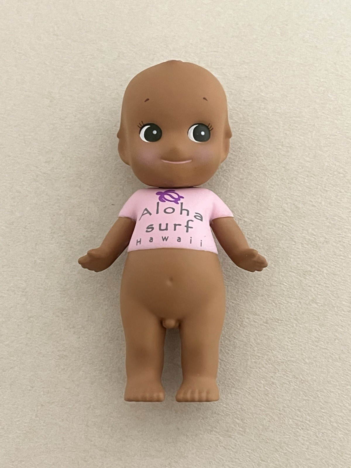 Vintage Sonny Angel Aloha Surf Hawaii Tanned Pink Shirt Rare Figure