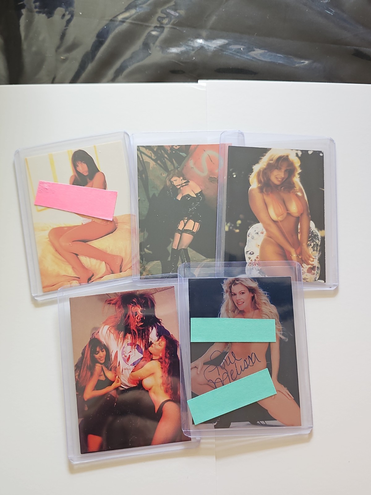 1990s Scream Queens 5 Pack Assorted AUTOGRAPHS Jasmine St James RARE EROCTICA