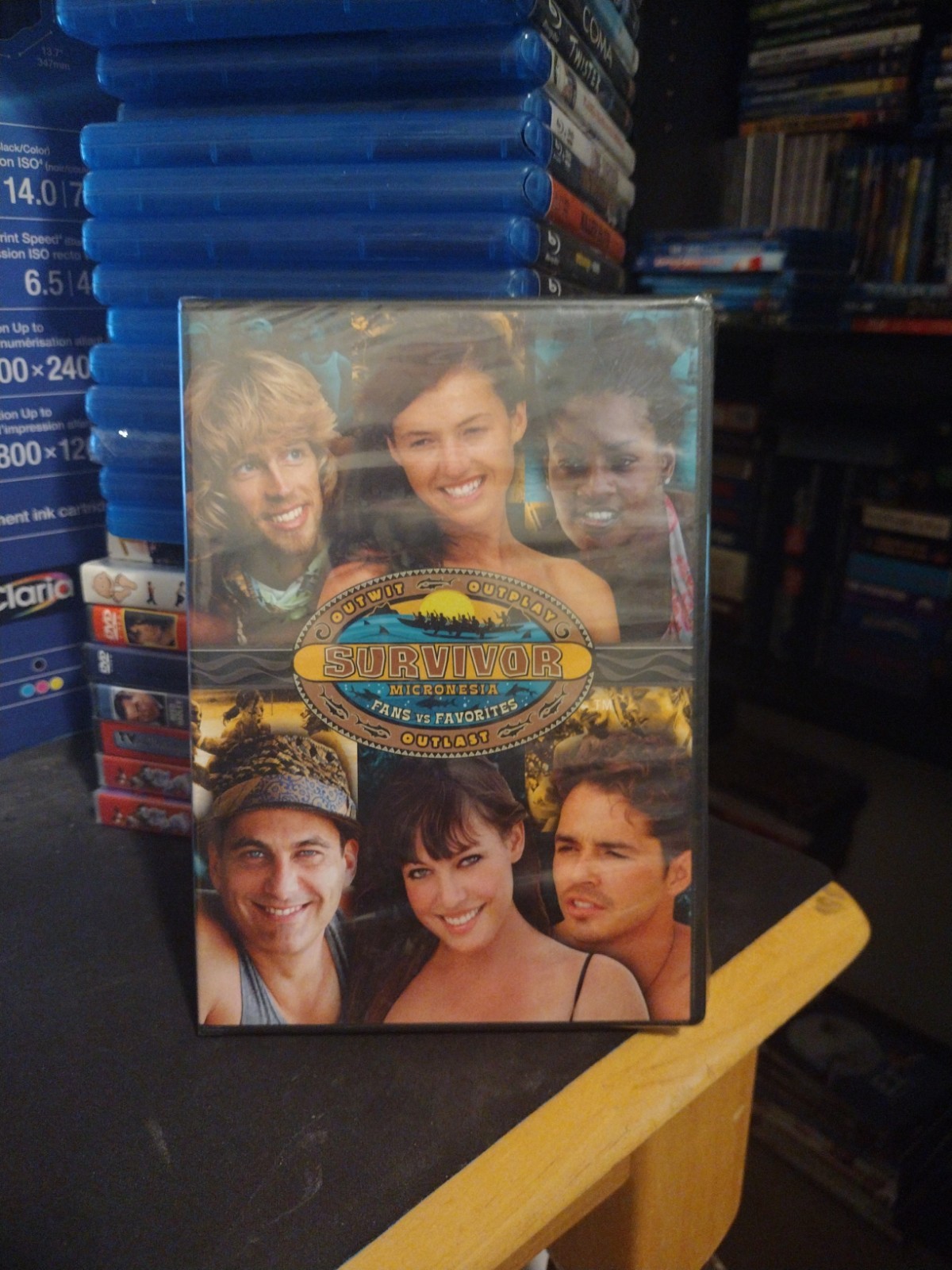 Survivor Season 16:Micronesia Fans VS Favorites- 5 Disc Set. Sealed Survivor Season 16:Micronesia Fans VS Favorites- 5 Disc Set. Sealed