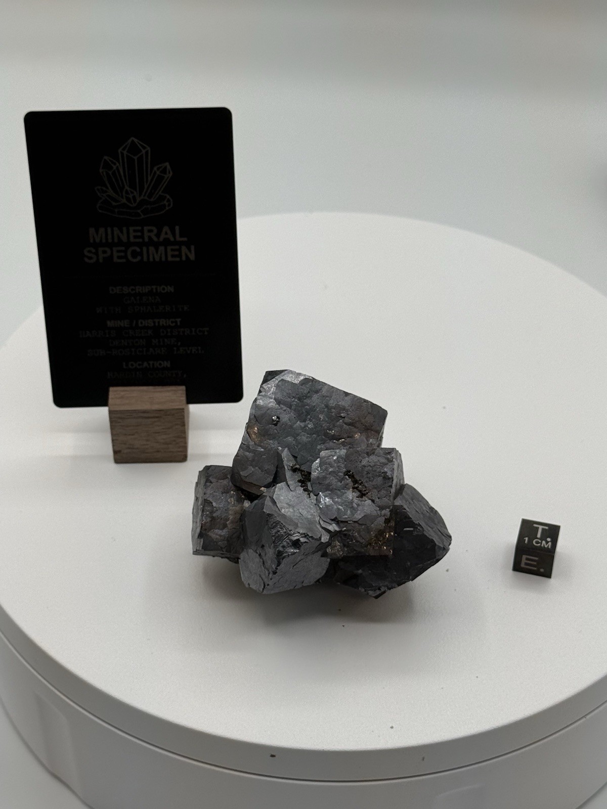 Galena with Sphalerite -  Illinois