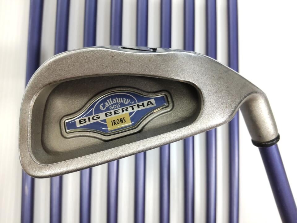 Callaway BIG BERTHA Iron Set 10pcs 3-PW-AW-SW Super JV123 Flex S Callaway BIG BERTHA Iron Set 10pcs 3-PW-AW-SW Super JV123 Flex S