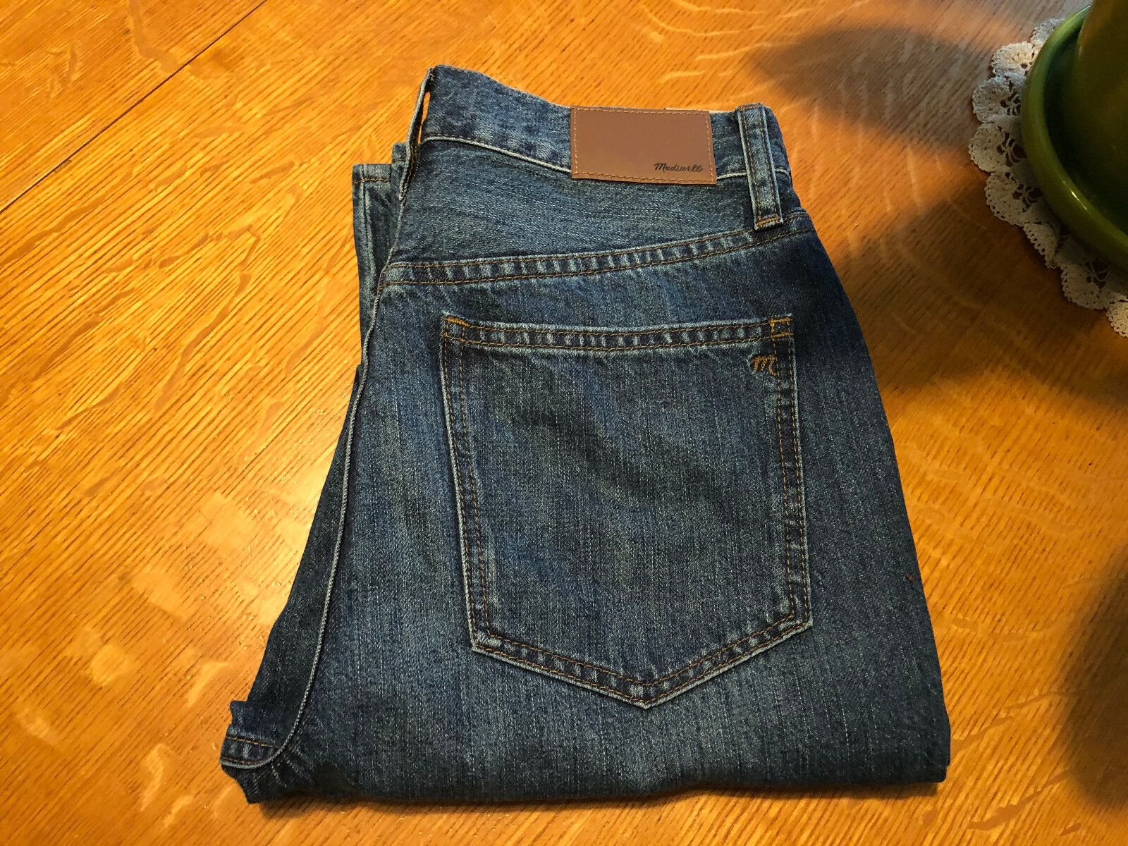 MADEWELL HIGH RISE PERFECT VINTAGE JEAN 26 X 27 NWT VERY NICE
