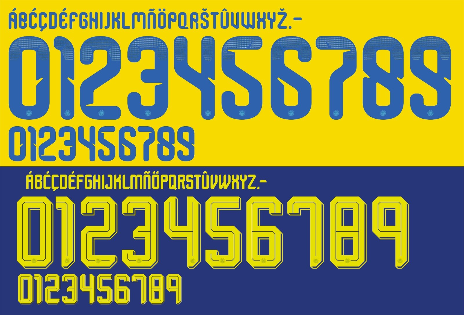 Name&Number Set For Colombia 2026 Home/Away National Team Football Soccer