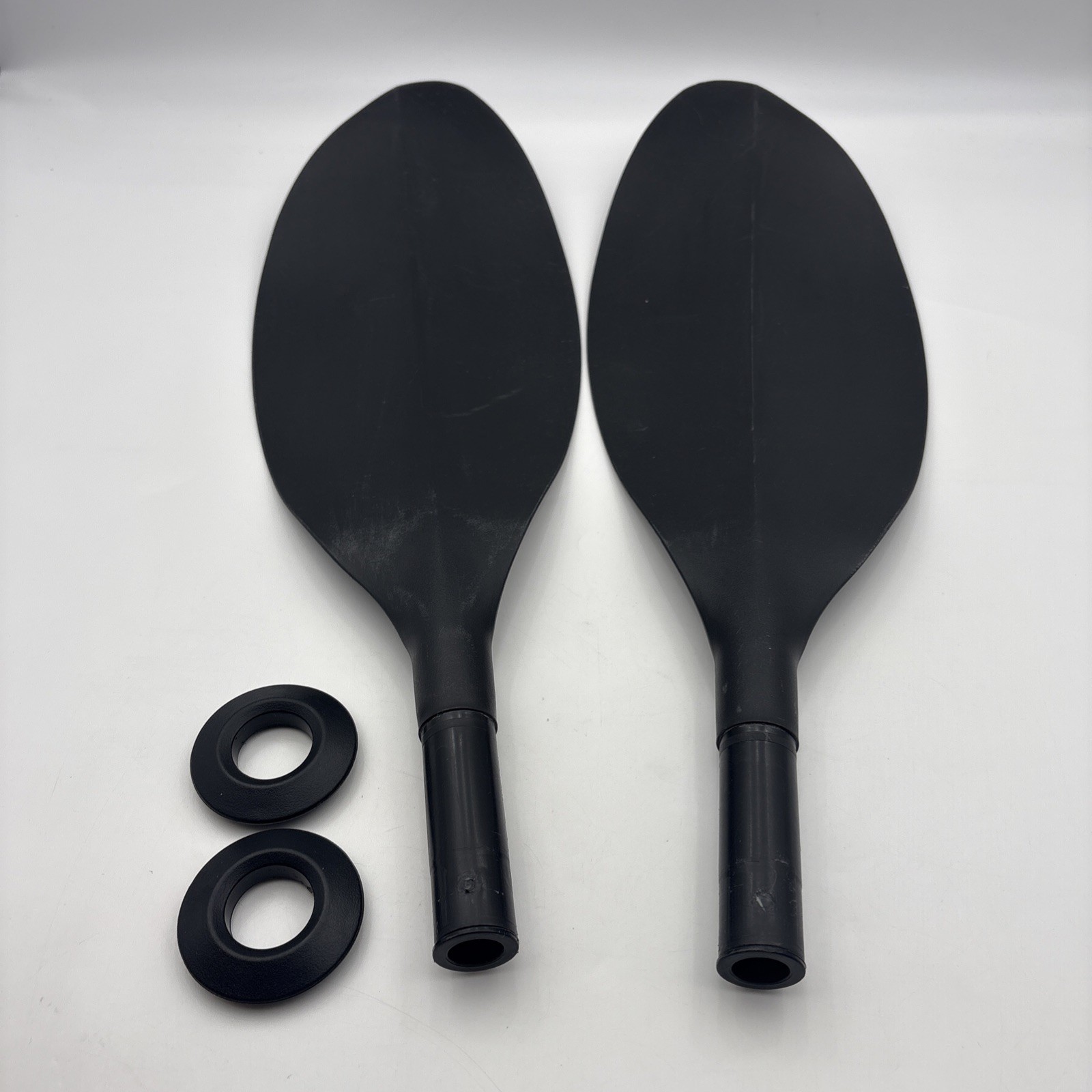 Intex 69629 Double Paddle Oar Replacement Blades L & R Pair Black Kayak Boat Intex 69629 Double Paddle Oar Replacement Blades L & R Pair Black Kayak Boat
