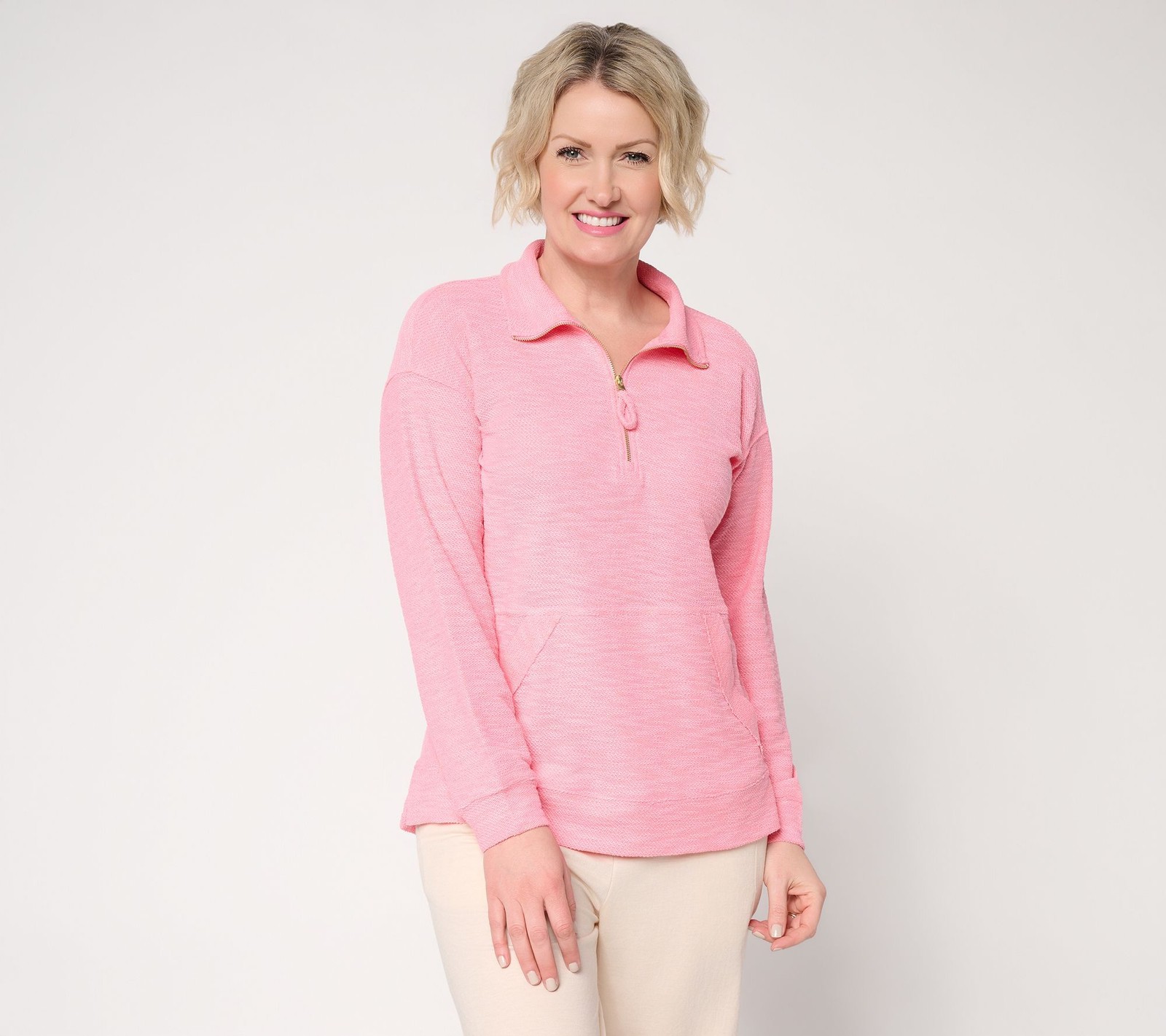 Belle by Kim Gravel Women\'s Top Sz XL Make Your Selection: Beach Pink A724098