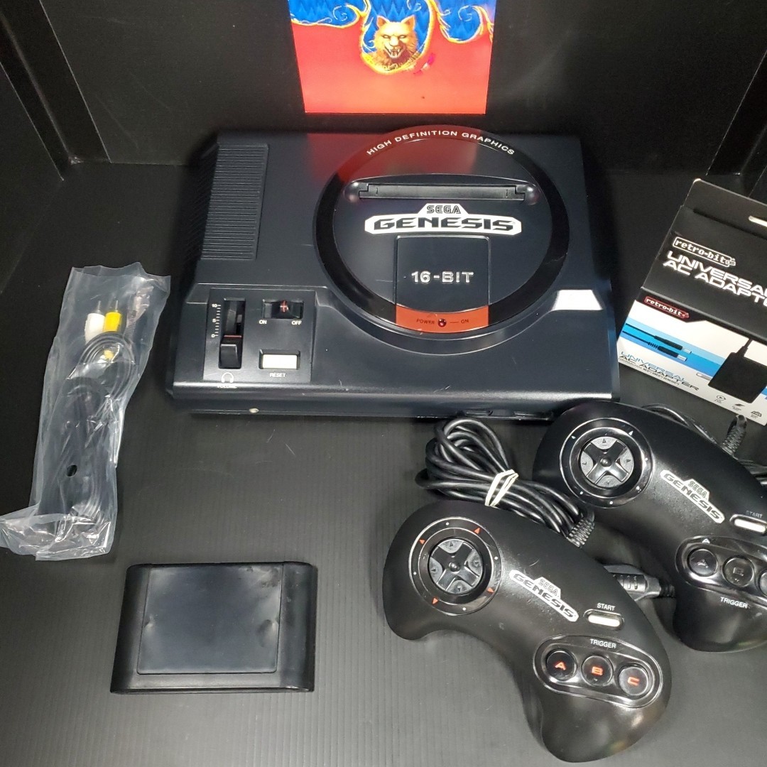 Sega Genesis Model 1 Console System - High Definition & Completely Restored 