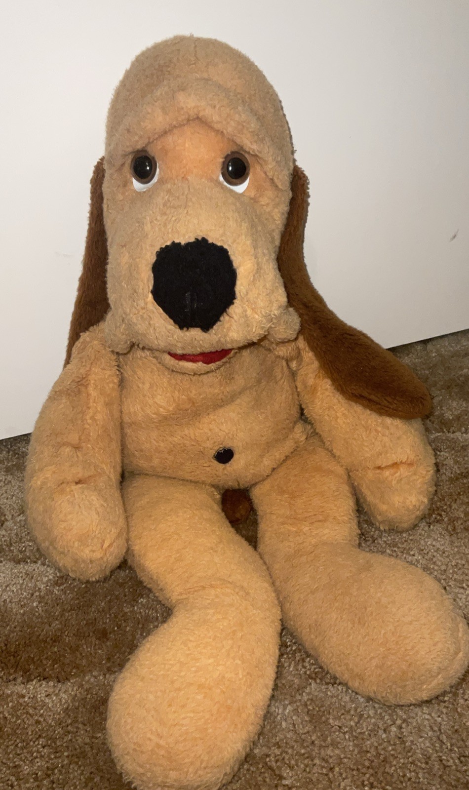 VTG Doogan The Dog Plush 70s Toy Animal Alley 27”