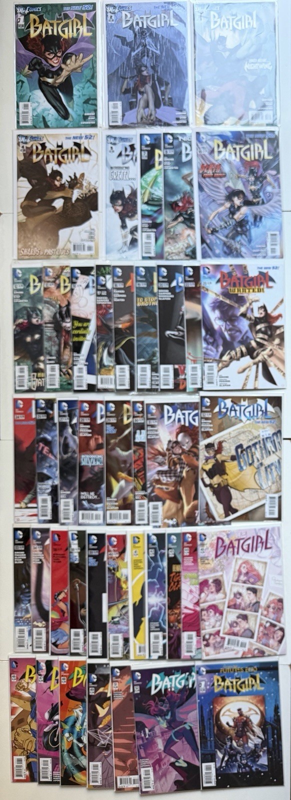 Batgirl #1-5 7-10 12 13 15 17-20 22-25 27-34 36 38-49 51 52 Lot New 52 2011