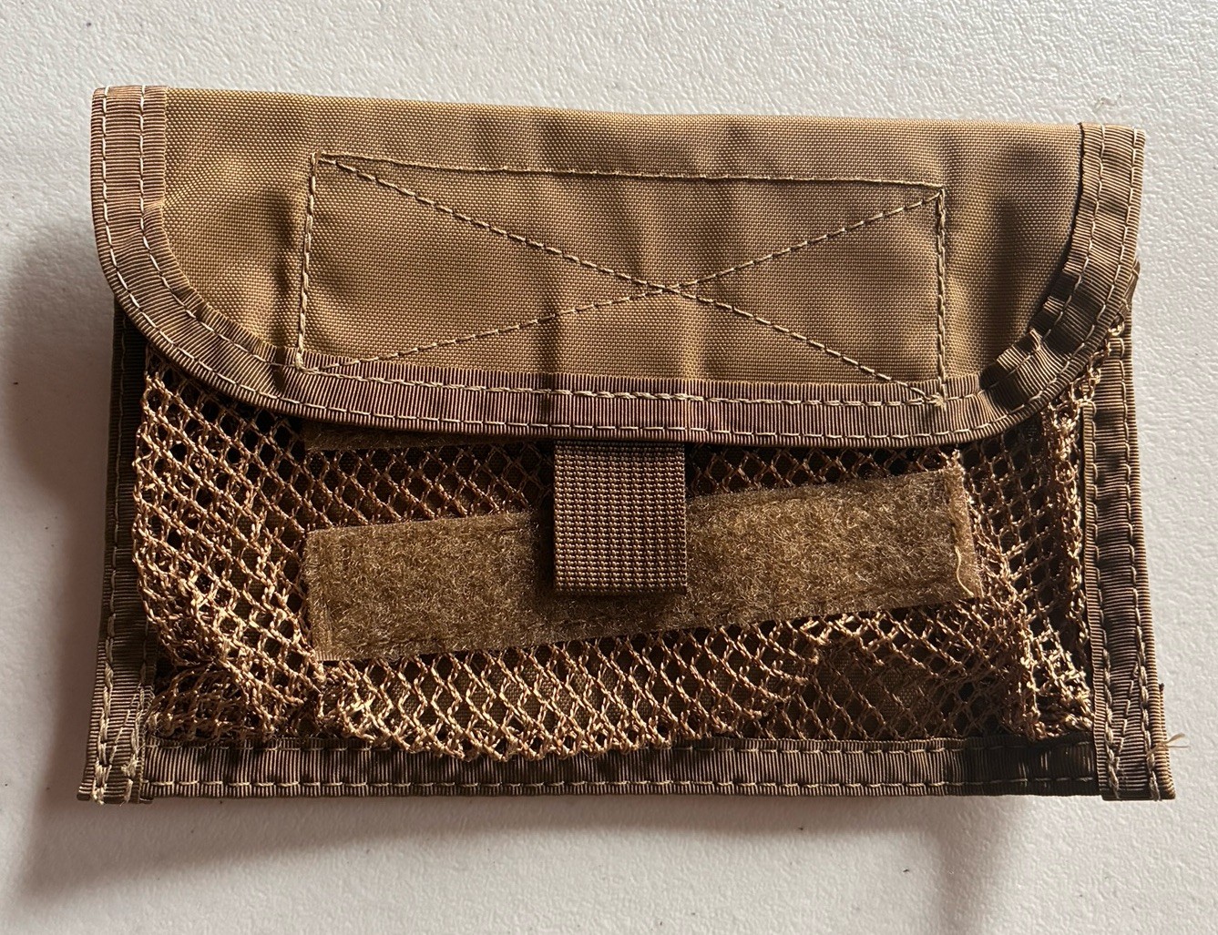 Genuine TACTICAL TAILOR Wide Small RRPS Mesh Pocket - Coyote - New