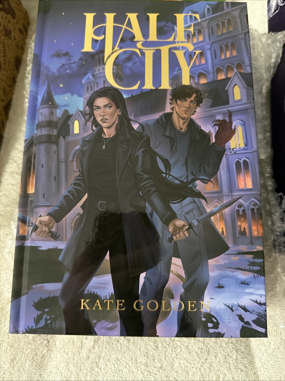 Half City by Kate Golden Moonlight Book Box Signed Special Edition