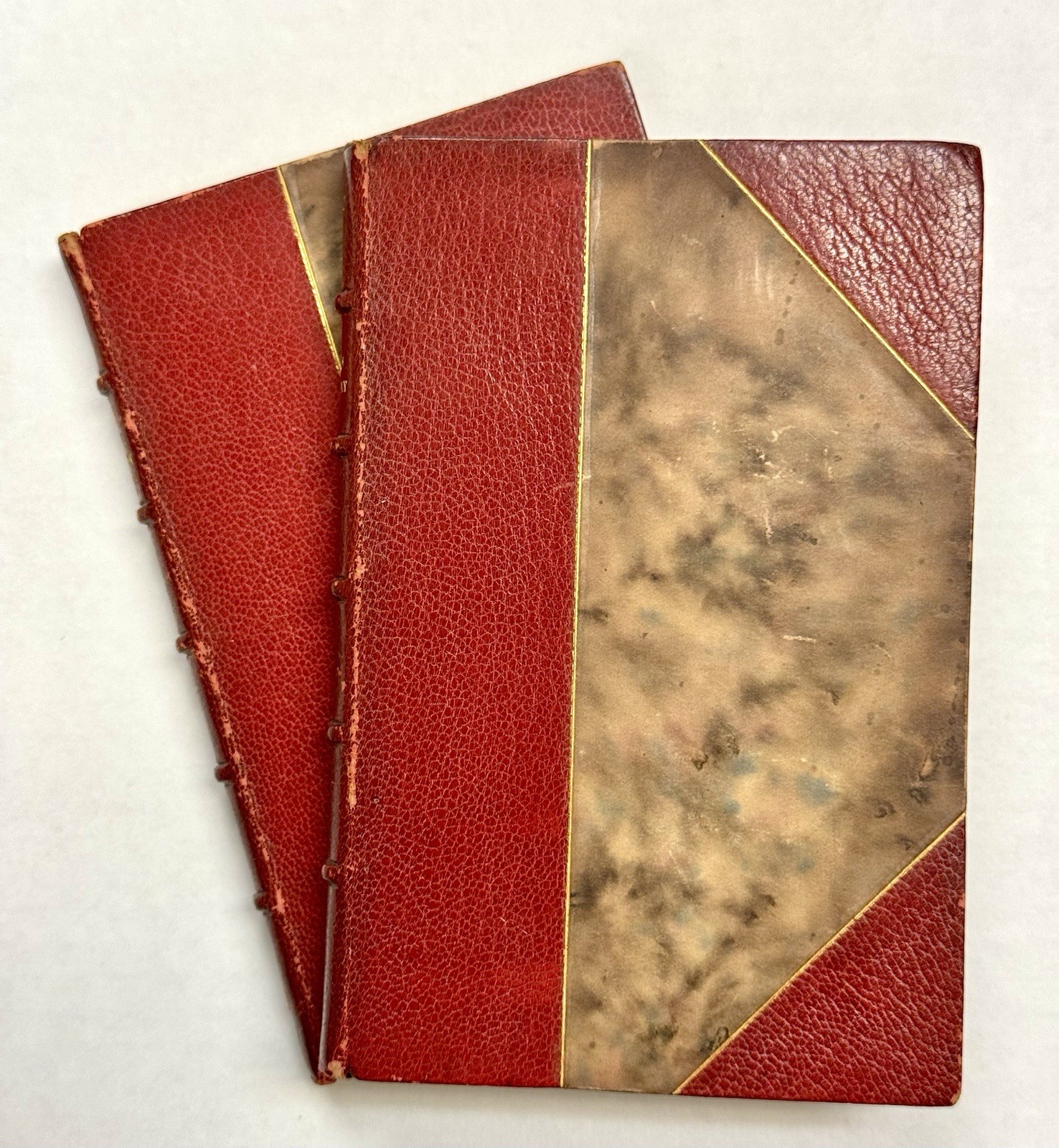 Francis T. Palgrave The Golden Treasury 2 Vol Set 1897 1908 Leather Illustrated