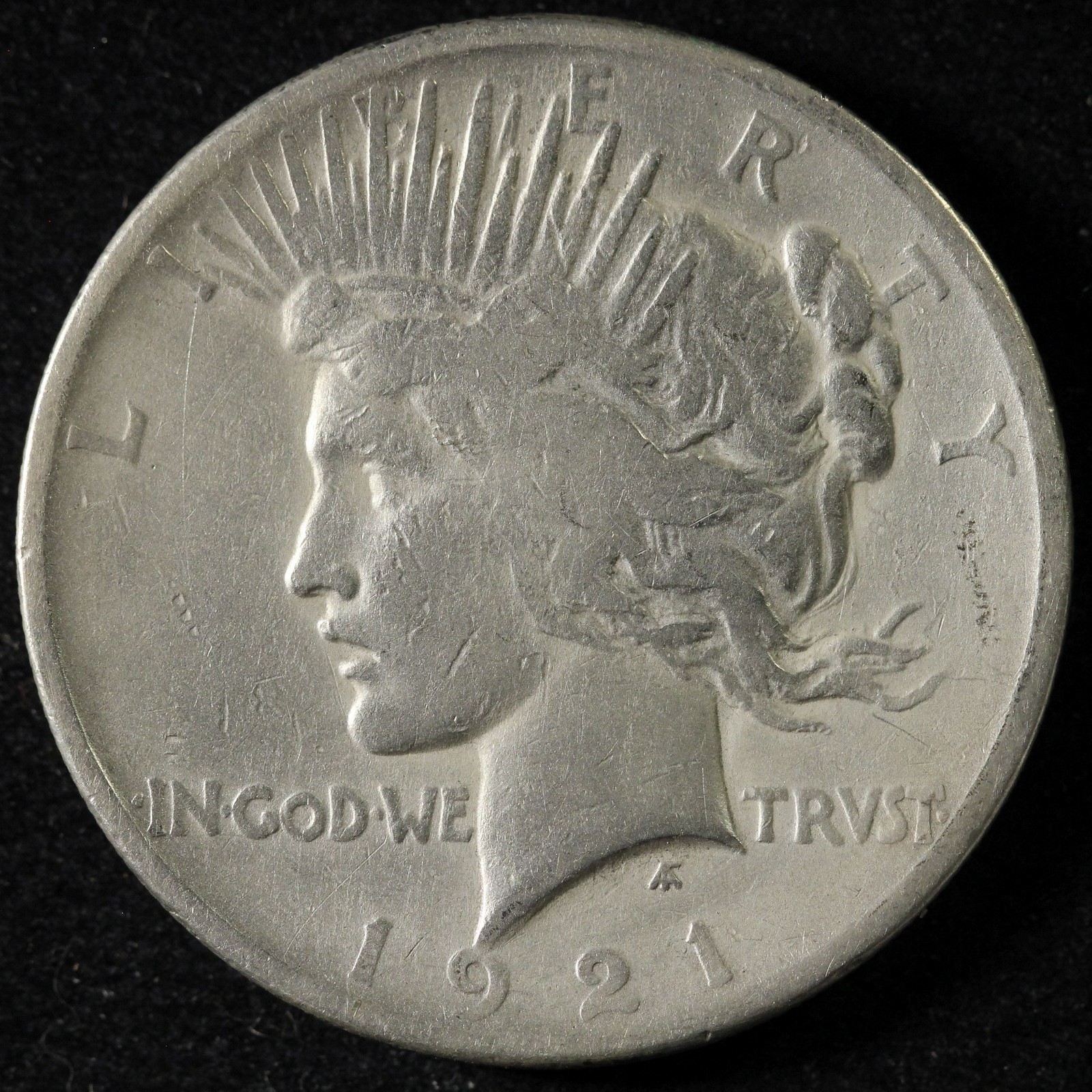 1921 High Relief $1 Silver Peace Dollar- USA 1921 High Relief $1 Silver Peace Dollar- USA