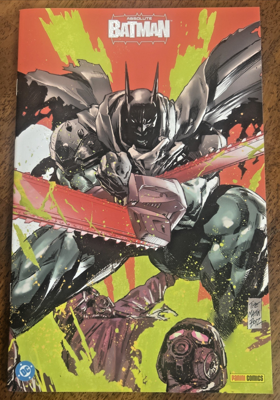 ABSOLUTE BATMAN N.1 INSTANT TRIBUTE TO CHAINSAW MAN DI MANN - PANINI DC-SOLD OUT