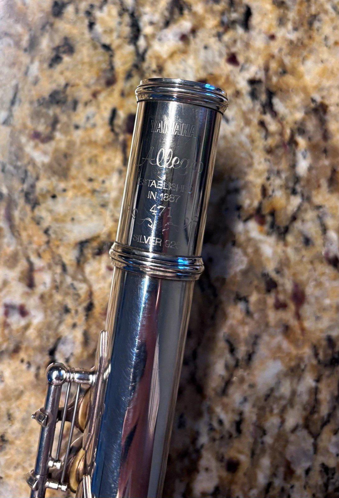 Yamaha Allegro 471 Open Hole Flute Yamaha Allegro 471 Open Hole Flute