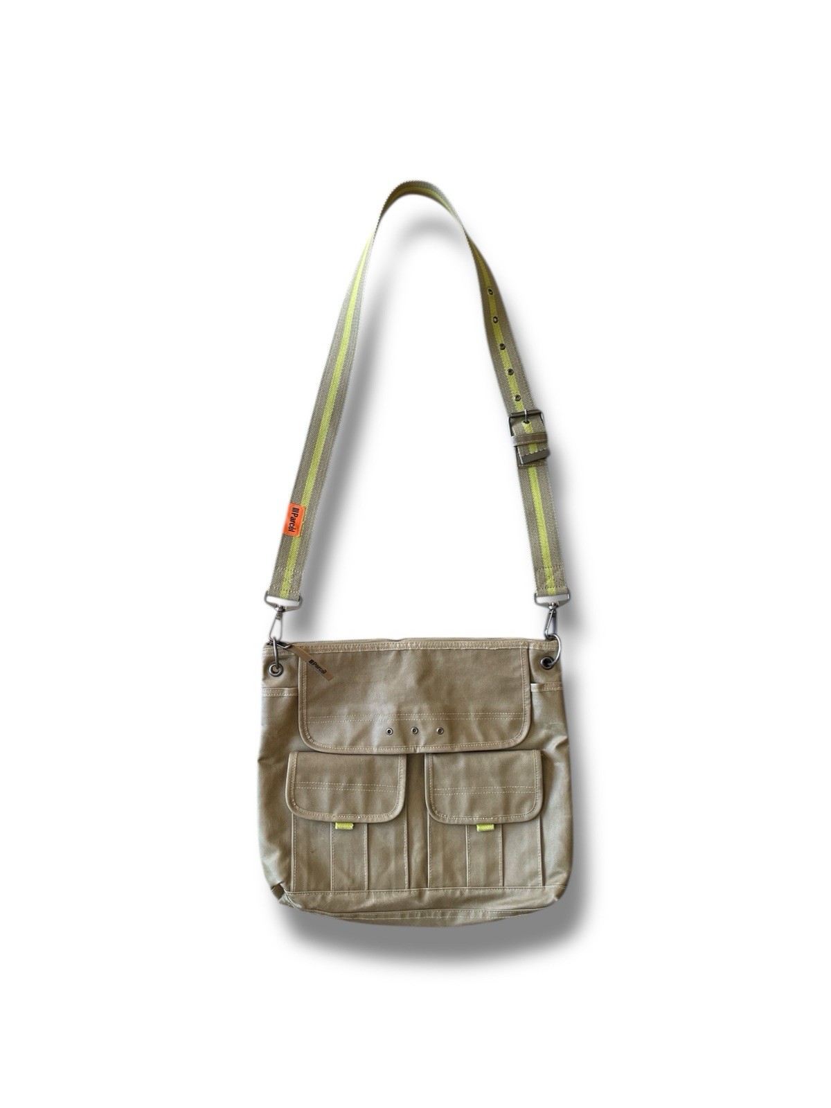 III Parcel Utility Messenger Crossbody Bag Purse Green