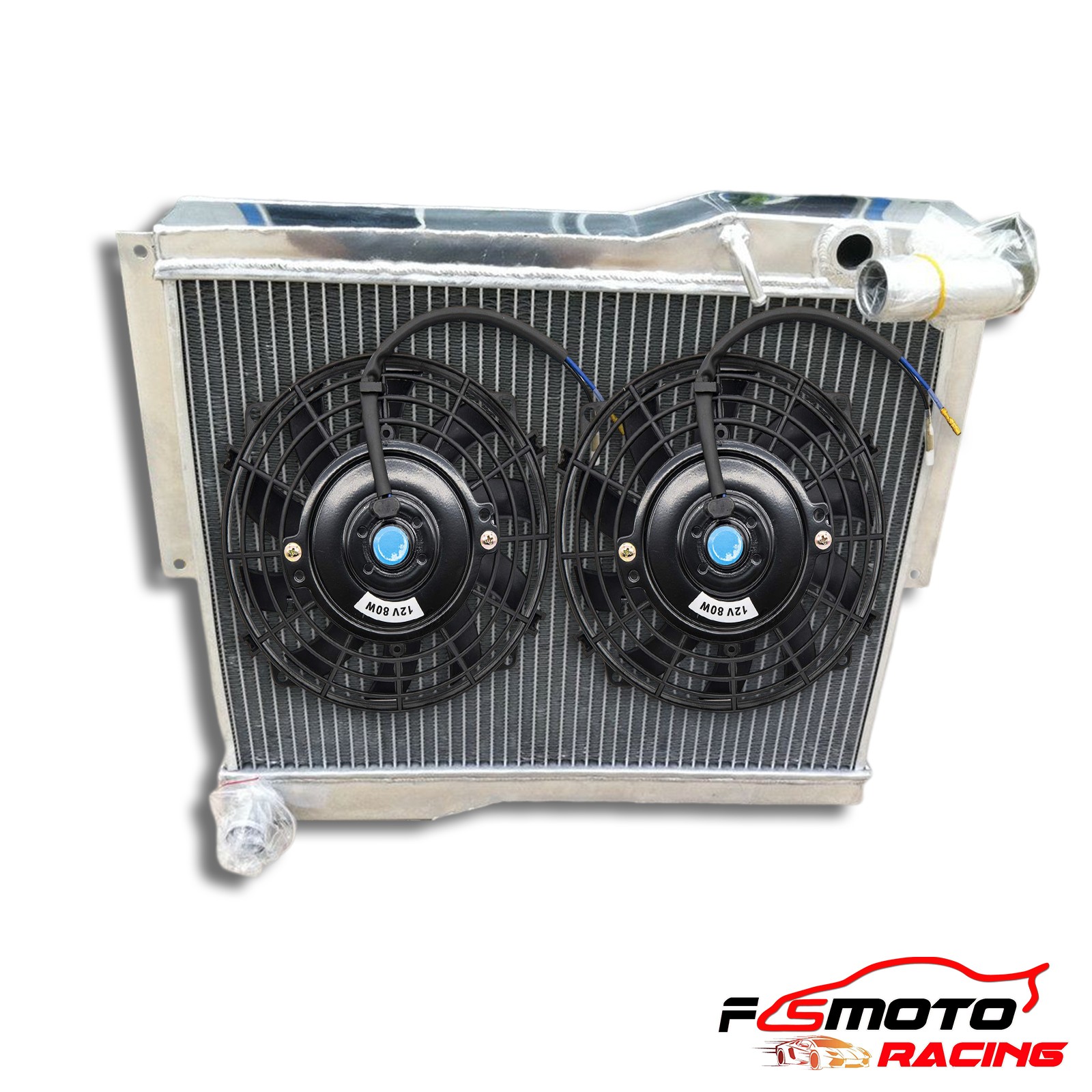 Aluminum Radiator+FANS For MG MGB GT Roadster MK IV 1.8L L4 1977-1980 1978 79 MT Aluminum Radiator+FANS For MG MGB GT Roadster MK IV 1.8L L4 1977-1980 1978 79 MT