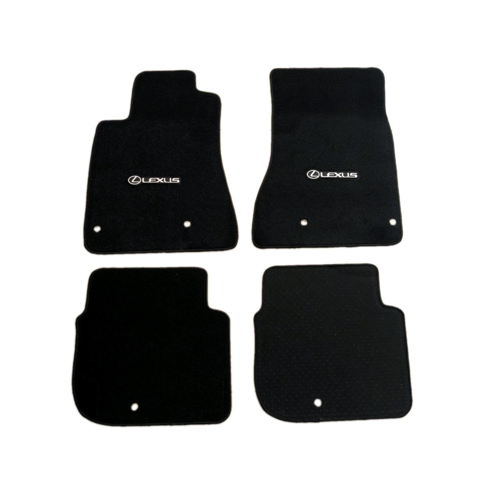 Fit 1998-2005 Lexus GS300 GS400 GS430 Black Floor Mats Carpet W /Emblem H