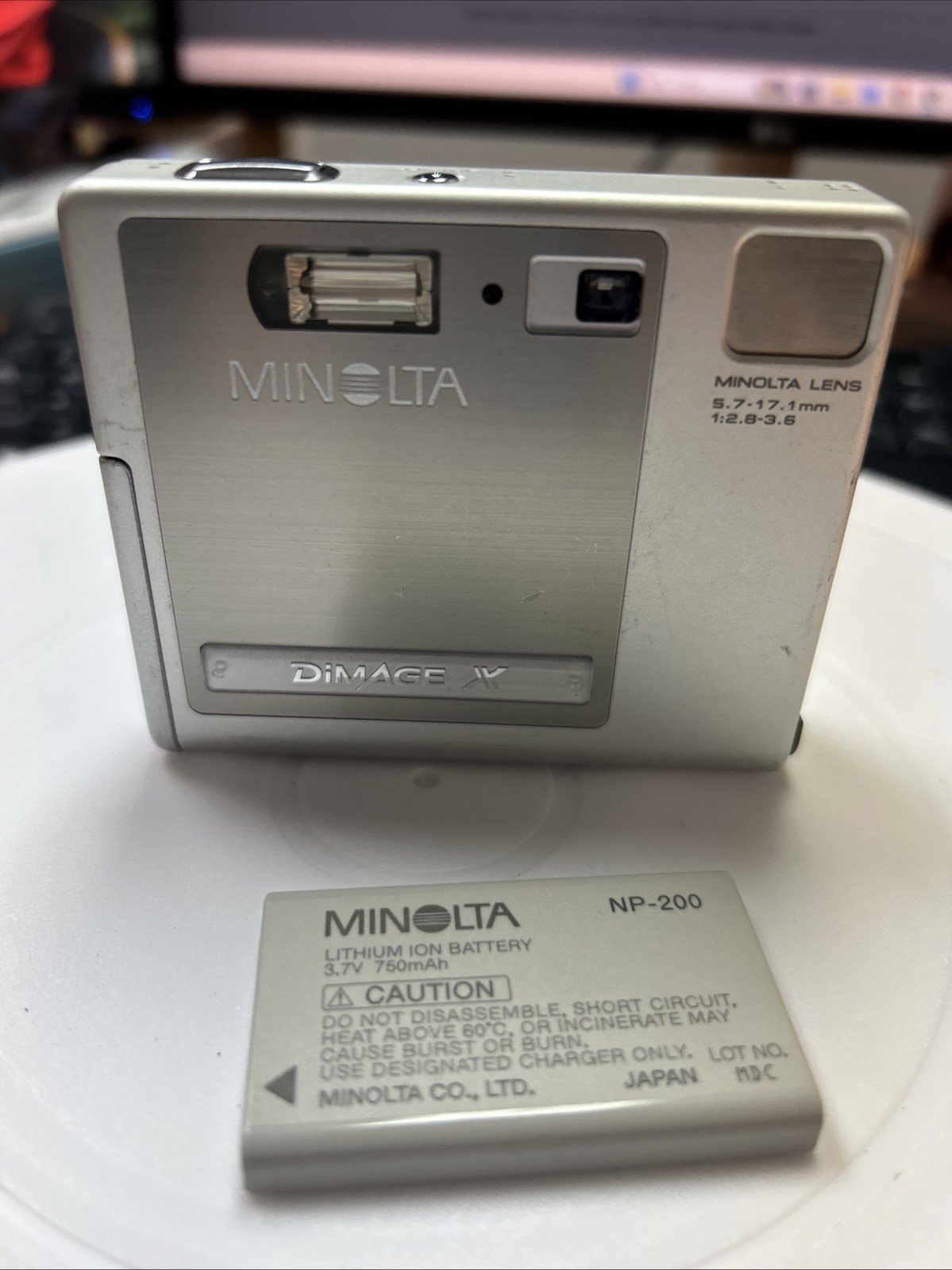 Minolta DiMAGE X Silver 1.5