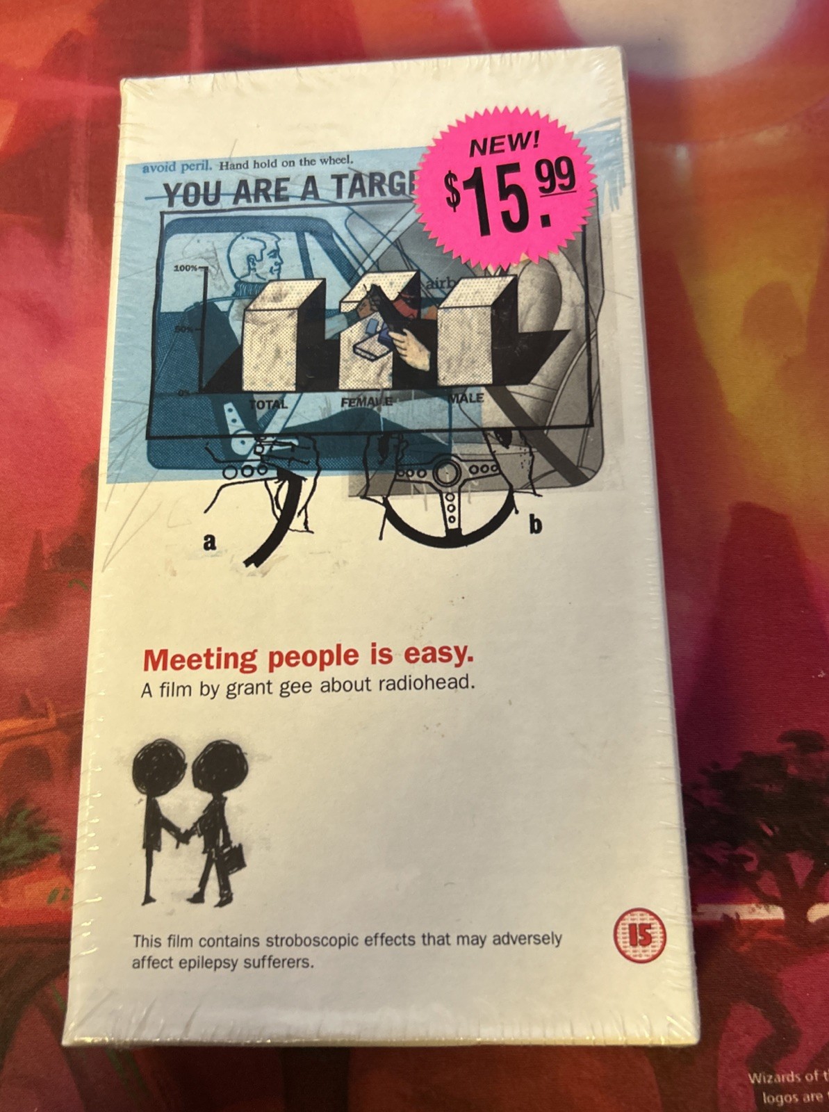 Radiohead Meeting People Is Easy (VHS 1999) Brand New Sealed Rare