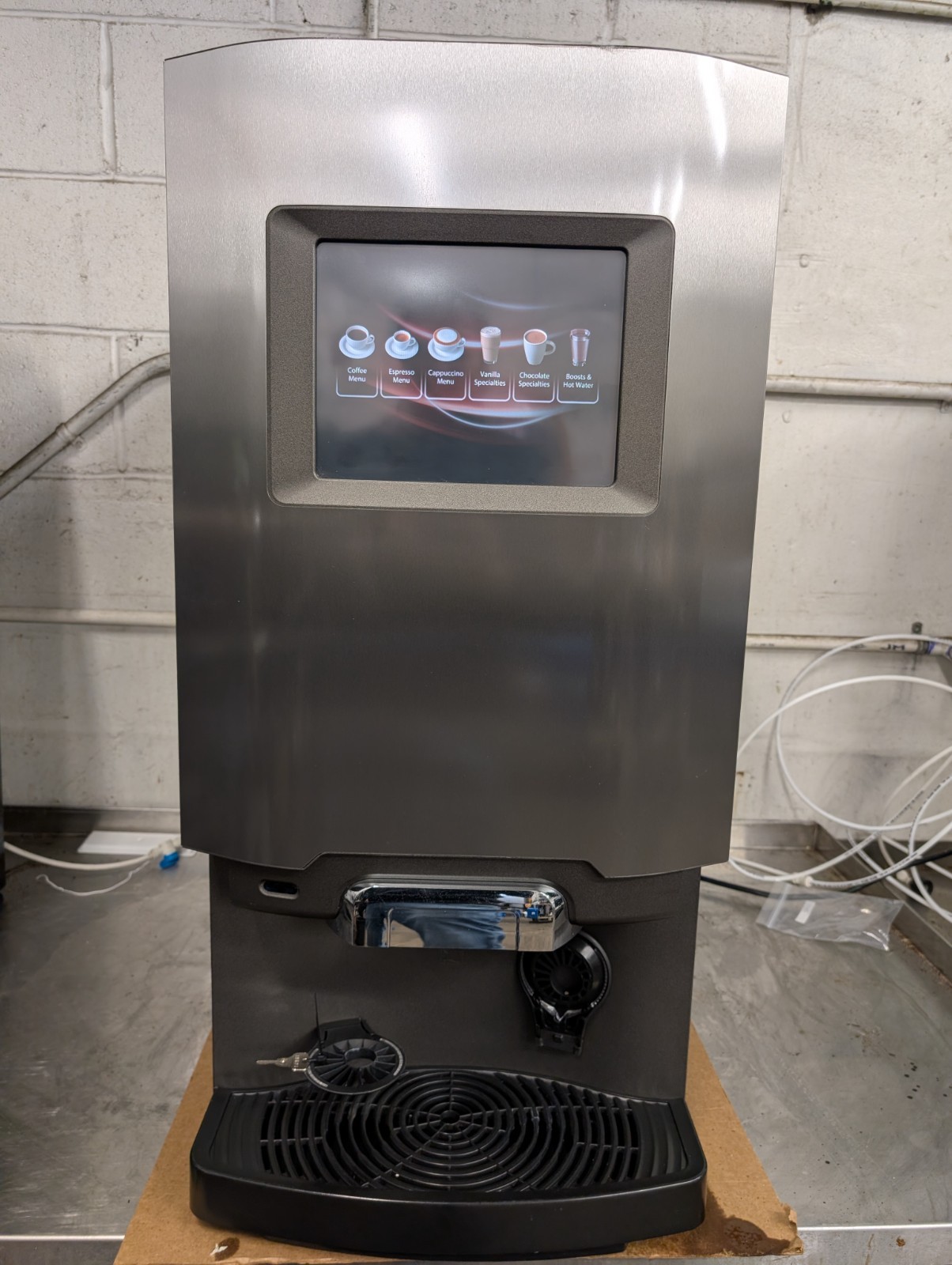 De Jong Duke Virtu commercial bean to cup coffee machine