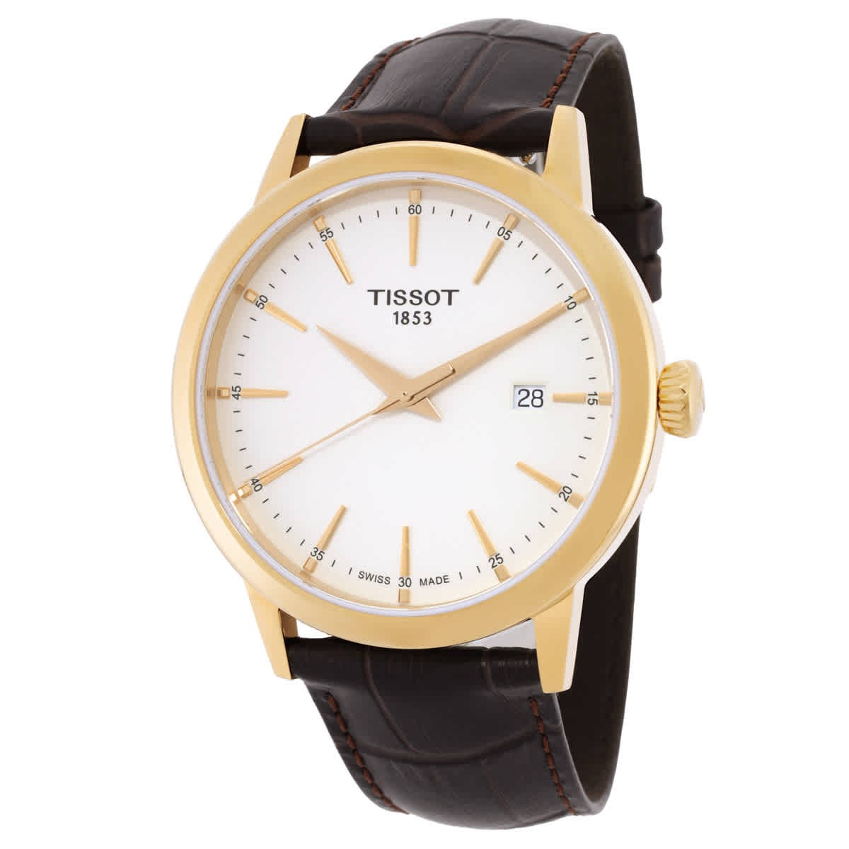 Tissot Classic Dream Quartz Ivory Dial Watch T1294103626100