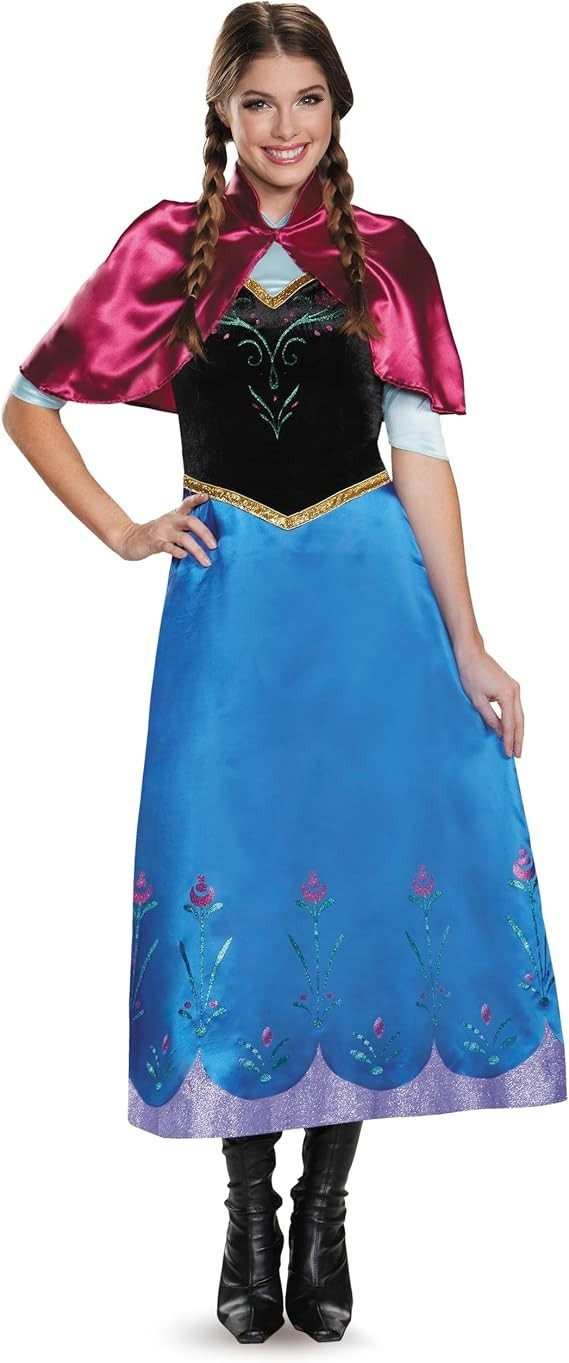 Disguise Women\'s Anna Traveling Deluxe Adult , Size Small (4-6x) Disguise Women\'s Anna Traveling Deluxe Adult , Size Small (4-6x)