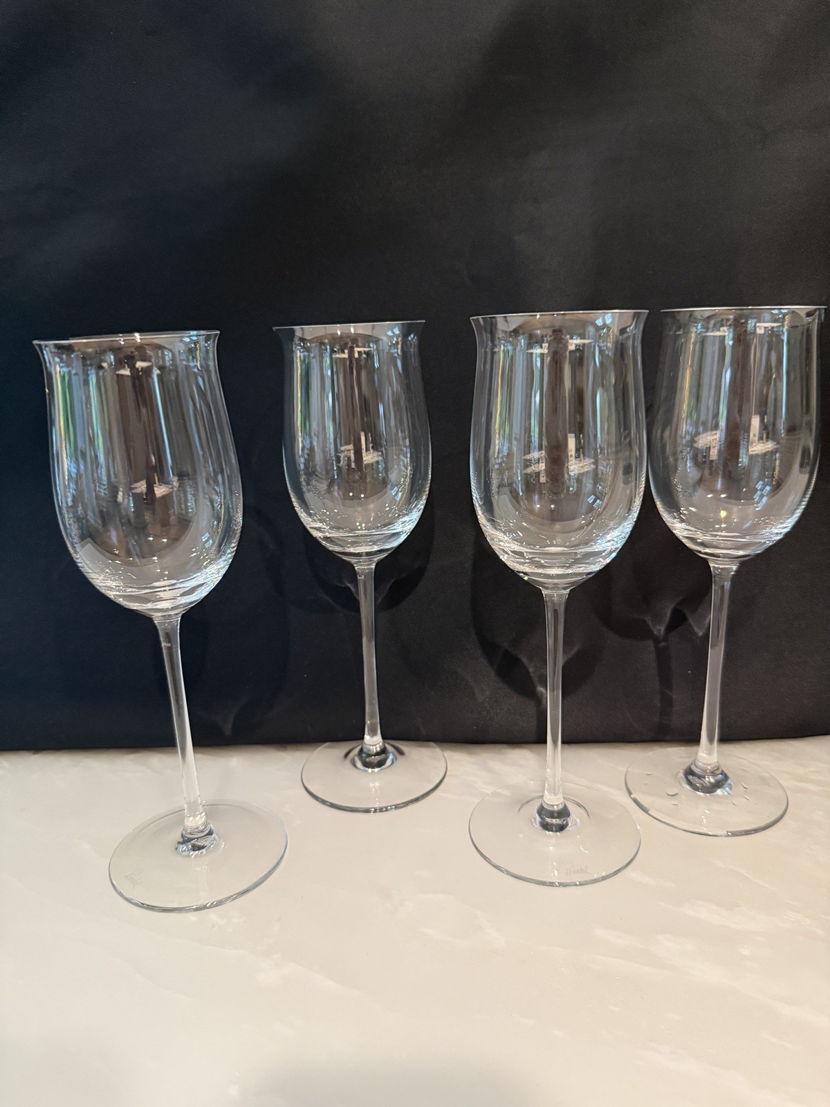 4 VTG.. RIEDEL “SOMMELIER” Sherry/Dessert/ Wine Glasses. Preowned. Excel. Cond. 4 VTG.. RIEDEL “SOMMELIER” Sherry/Dessert/ Wine Glasses. Preowned. Excel. Cond.