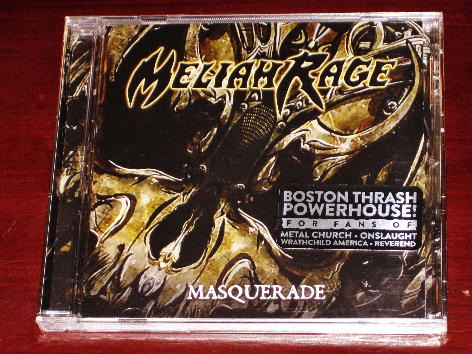 Meliah Rage: Masquerade CD 2018 Tribunal / Divebomb Records USA DIVE165 NEW