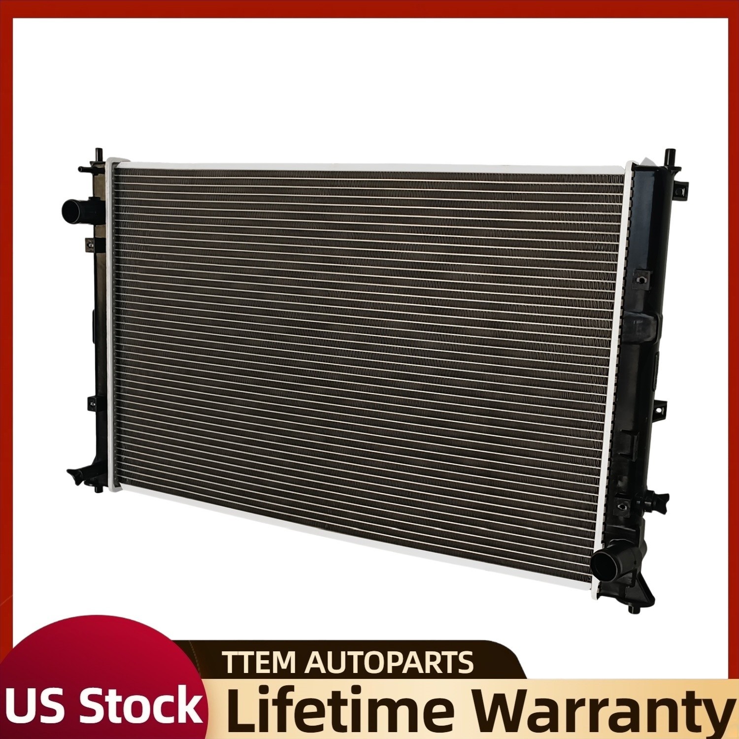 13582 Radiator Fit 2016 2017 2018 2019 2020 2021 Honda Civic 1.5L Turbocharged