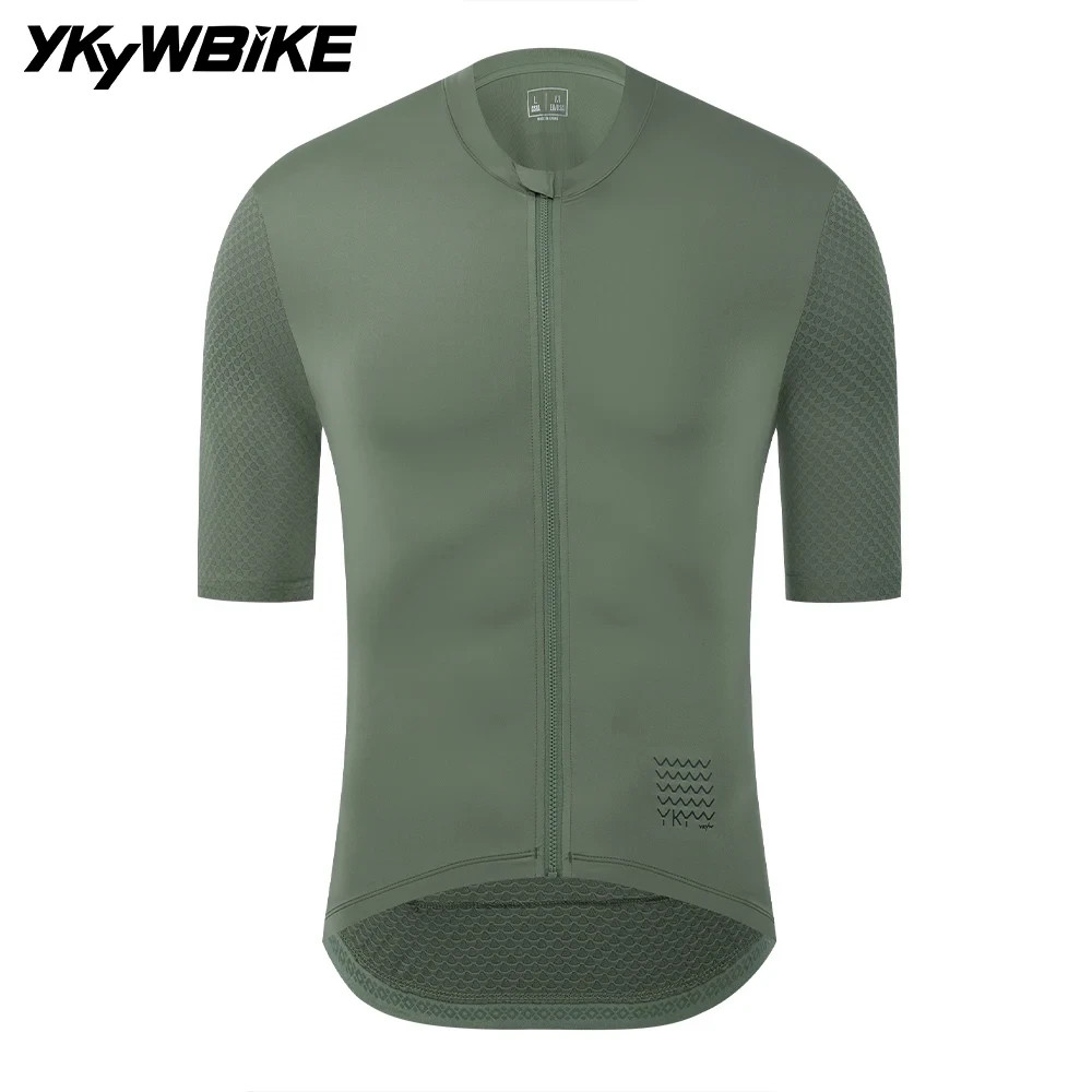 YKYWBIKE Man\'s Cycling Jersey Summer Road Bike Short Sleeve UV Protection