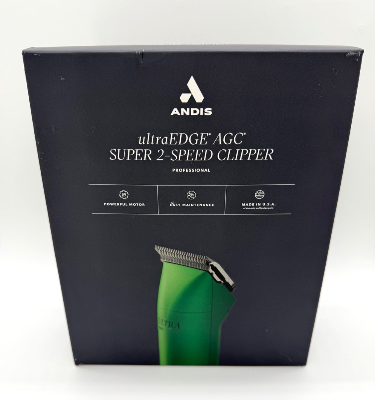 New Andis UltraEdge AGC2 Super 2-Speed Dog Cat Pet Grooming Clipper 24715 Green