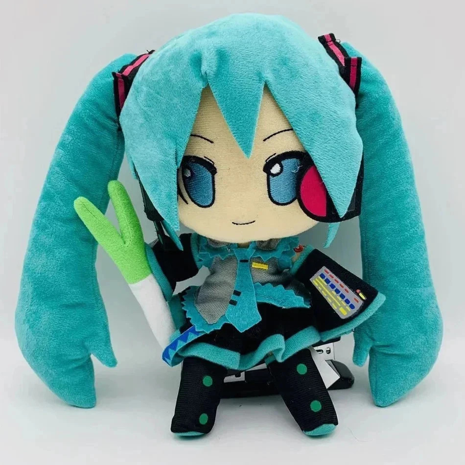 Hatsune Miku Plush Doll 25cm Japanese Anime Stuffed Toy Birthday Gift For Kids Hatsune Miku Plush Doll 25cm Japanese Anime Stuffed Toy Birthday Gift For Kids
