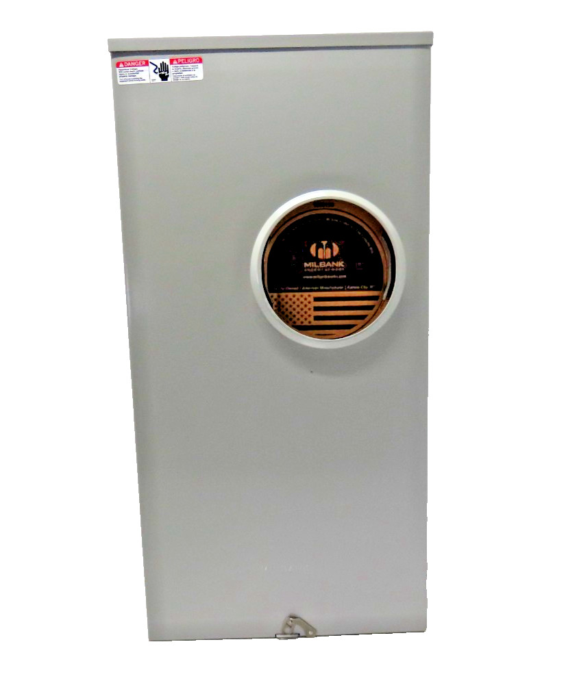 MILBANK #1098583 U1797-O-K3L-K2L METER BOX 320 Amp 4T-RL-BYPS UG MILBANK #1098583 U1797-O-K3L-K2L METER BOX 320 Amp 4T-RL-BYPS UG