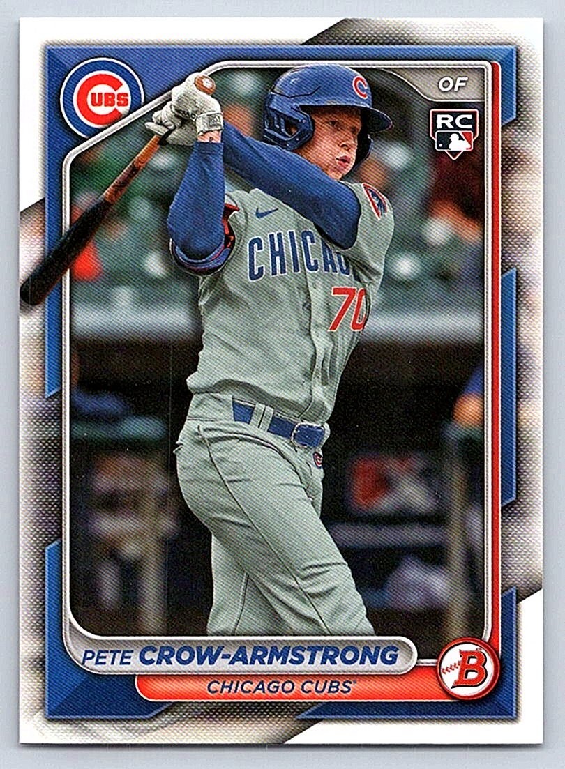 PETE CROW-ARMSTRONG  CUBS RC 2024 BOWMAN #85