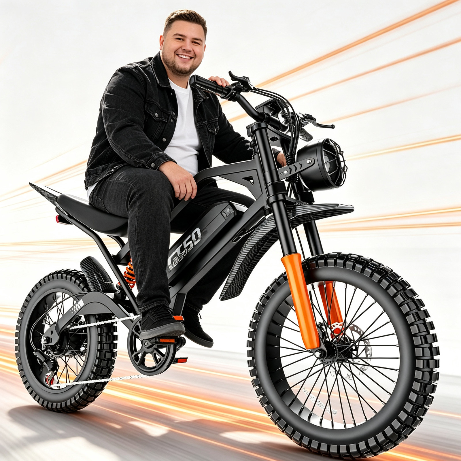 ASKGO Electric Bike for Adults, 48V 30Ah, 3000W Peak Motor,20\