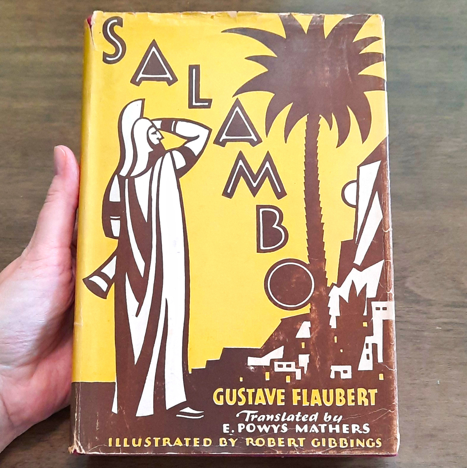 Salambo Gustave Flaubert 1932 Rarity Press Translated By E. Powys Mathers