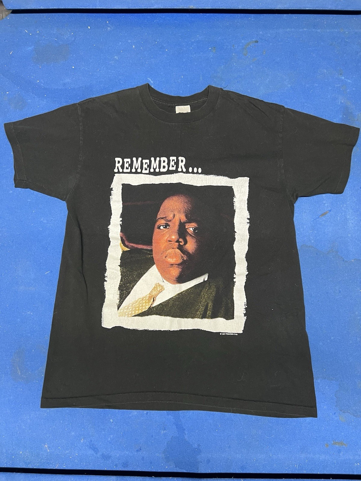 Vintage 90\'s Notorious BIG Remember Tee Large Rap Hip Hop