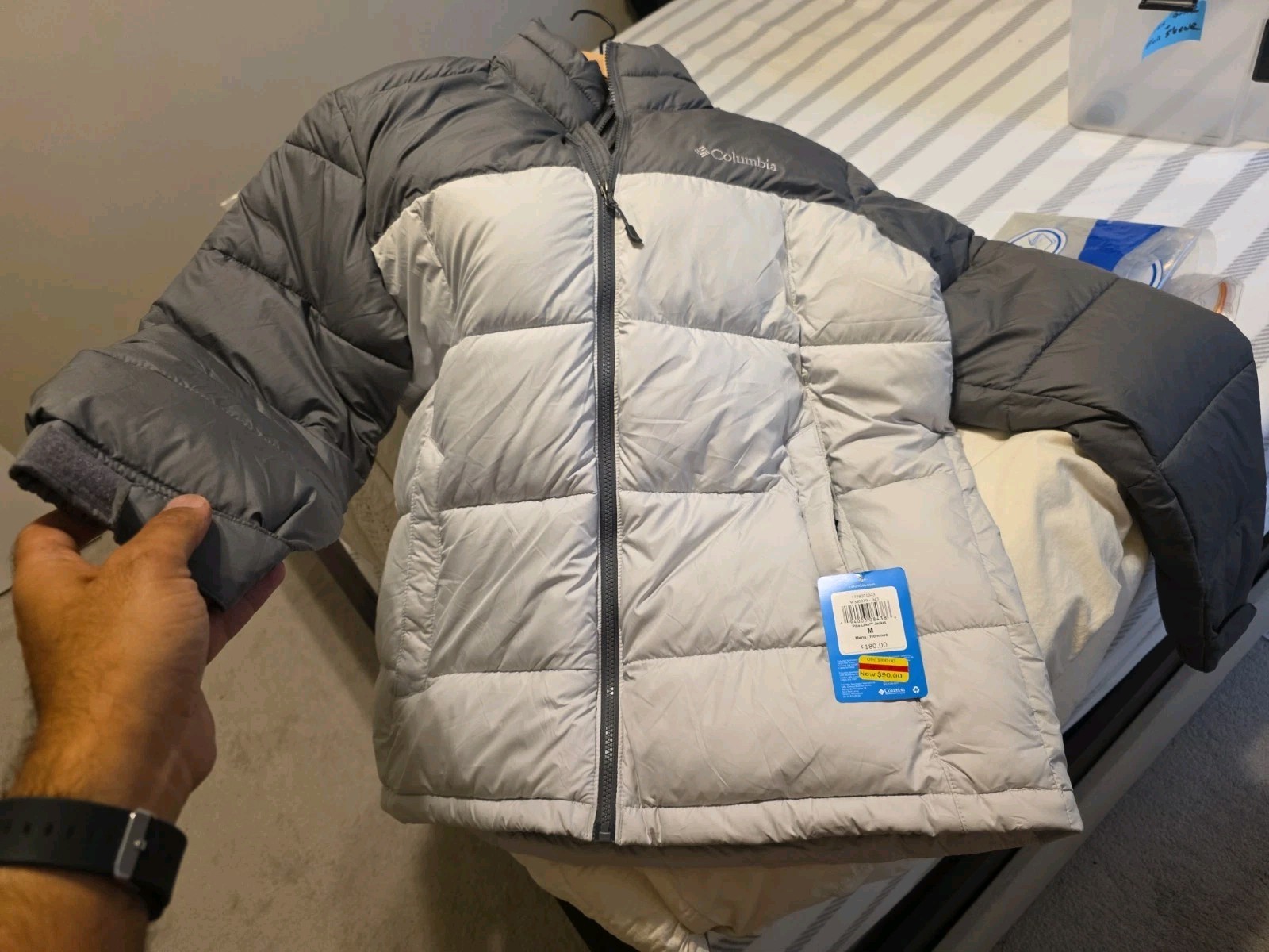 Mens Columbia Pike Lake Jacket M Medium