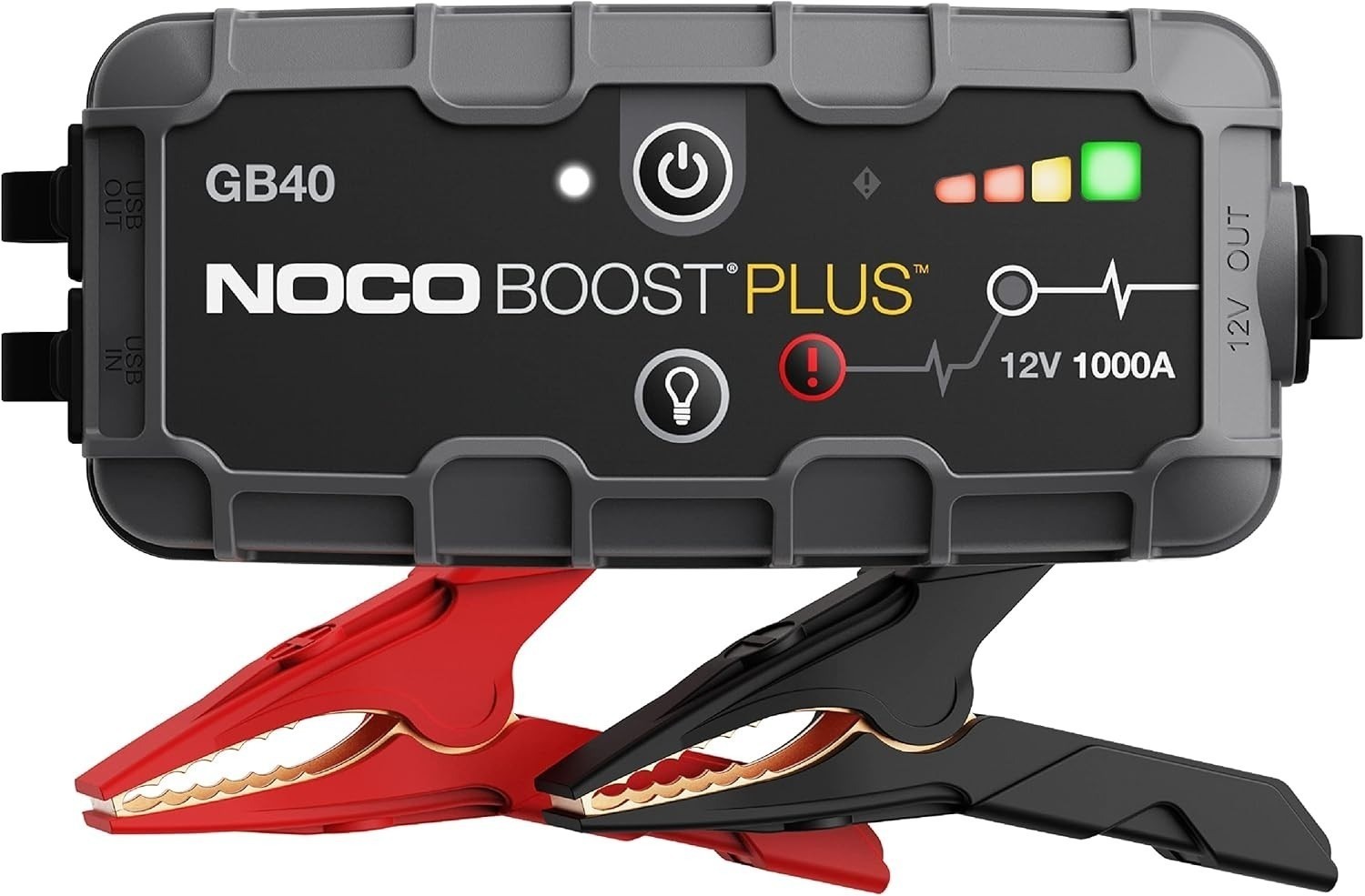 NOCO Boost Plus GB40 1000A 12V UltraSafe Portable Lithium Battery Jump Starter NOCO Boost Plus GB40 1000A 12V UltraSafe Portable Lithium Battery Jump Starter