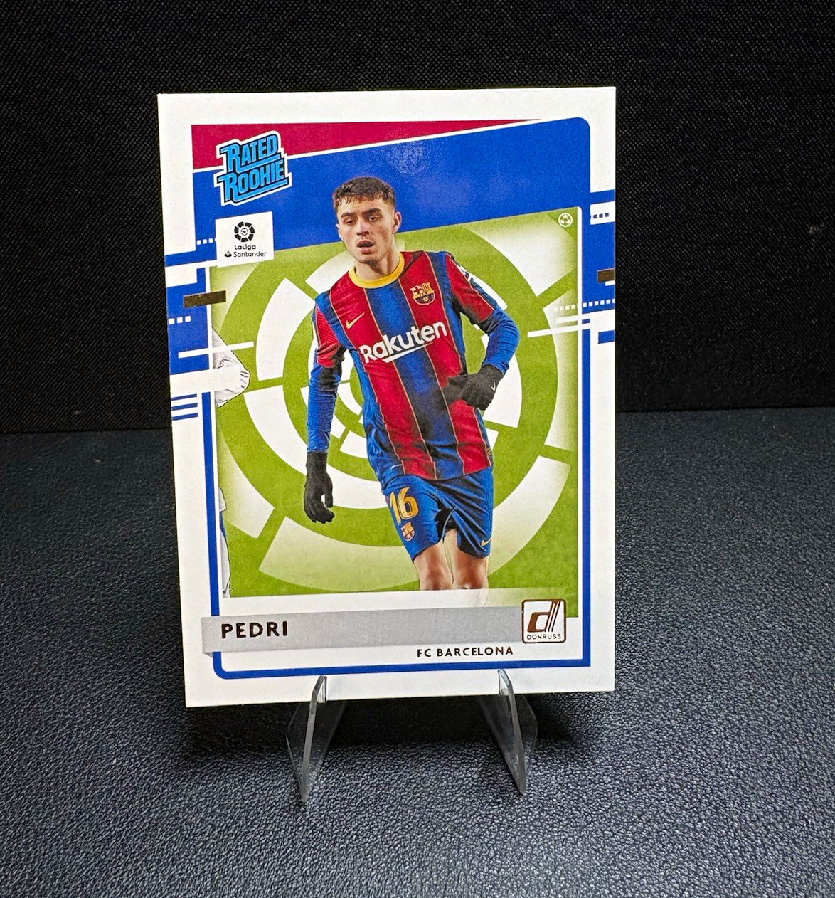 Panini Chronicles 2020-21 Donruss Rated Rookie Pedri #8 FC Barcelona