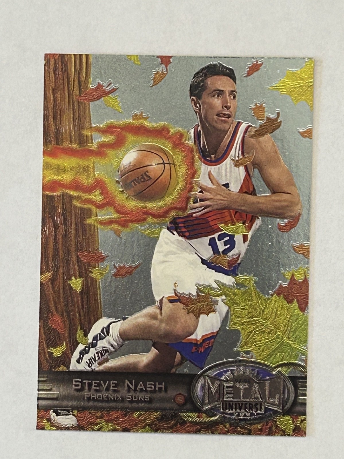 1997-98 Metal Universe - Steve Nash #101 1997-98 Metal Universe - Steve Nash #101
