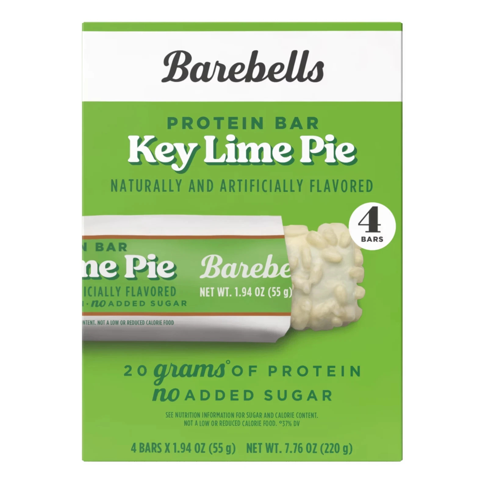Barebells Protein Bars Key Lime Pie 55g 4pk Barebells Protein Bars Key Lime Pie 55g 4pk